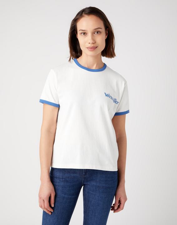 Wrangler T-Shirts Relaxed Ringer Tee (S)