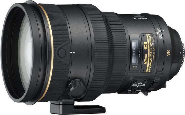 Produktbild Nikon AF-S 200mm f/2G ED VR (Nikon F, Vollformat)