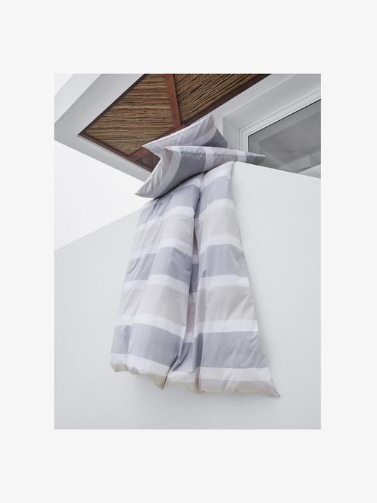 Actual product image Schlossberg Duvet cover RIGA grey (Duvet cover, 160 x 210 cm)