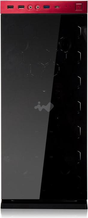 Actual product image In Win 805 red/black (ATX, mATX, Mini-ITX)