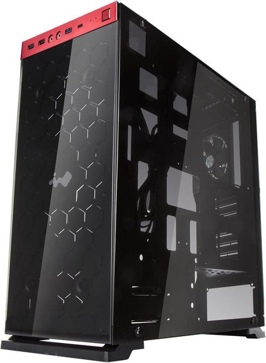 Actual product image In Win 805 red/black (ATX, mATX, Mini-ITX)
