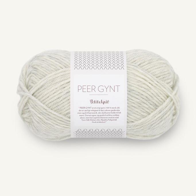Actual product image Sandnes Garn col. 1021 Ash Melange approx. 91 m 50 g (91 m)