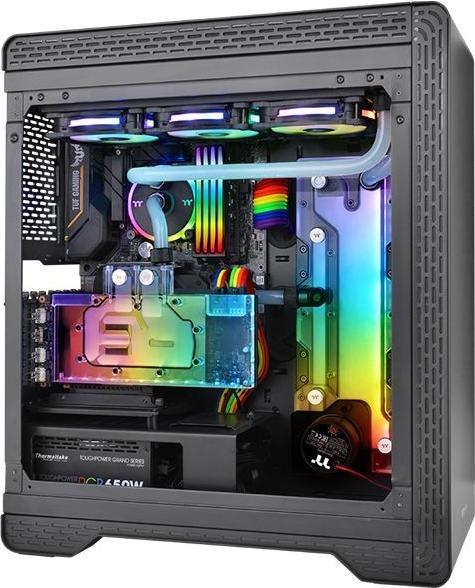 Produktbild Thermaltake Pacific DP100-D5 Plus universale 360mm Distro Plate - inkl. Pumpe, TT RGB Plus