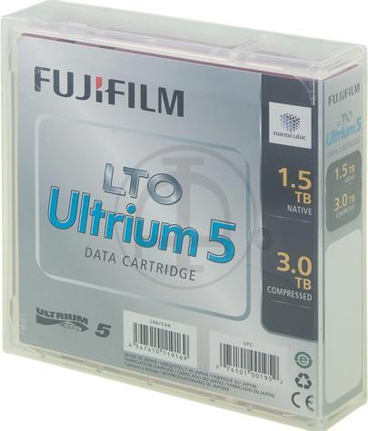 Actual product image Fujifilm LTO Ultrium 5 Tape (LTO-1 Ultrium, 1500 GB)