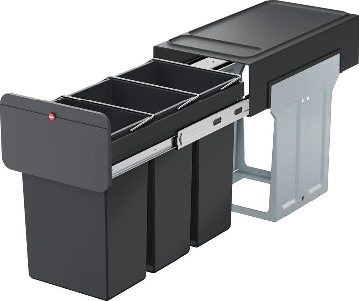 Actual product image Hailo EcoLine Design Trio L built-in system (3x 10l) (30 l)
