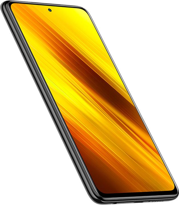 Produktbild Xiaomi Poco X3 (128 GB, Shadow Grey, 6.67", Hybrid Dual SIM, 64 Mpx, 4G)