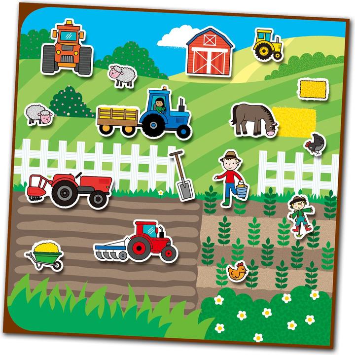 Produktbild Tinka Magic Galt - Reusable Sticker Book - Vehicles (55-1005107)