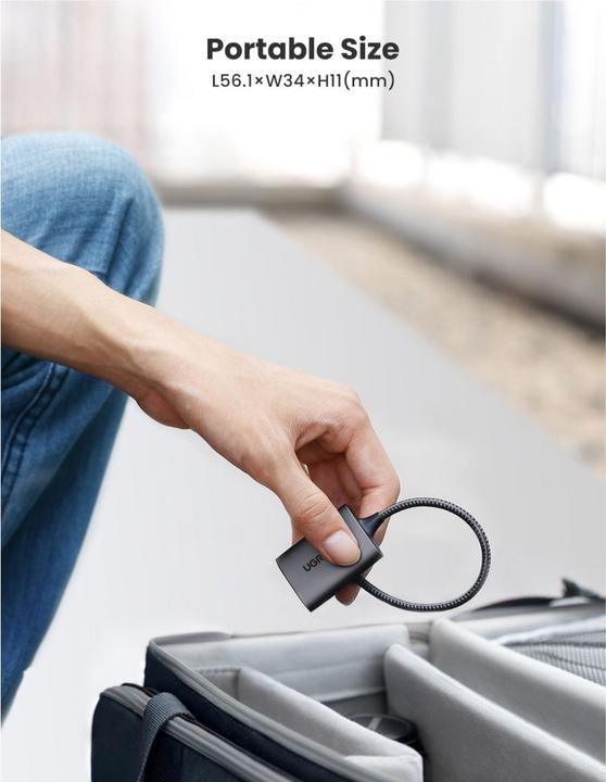 Actual product image Ugreen USB-C Card Reader CM401 (USB-C 3.2 Gen 1)