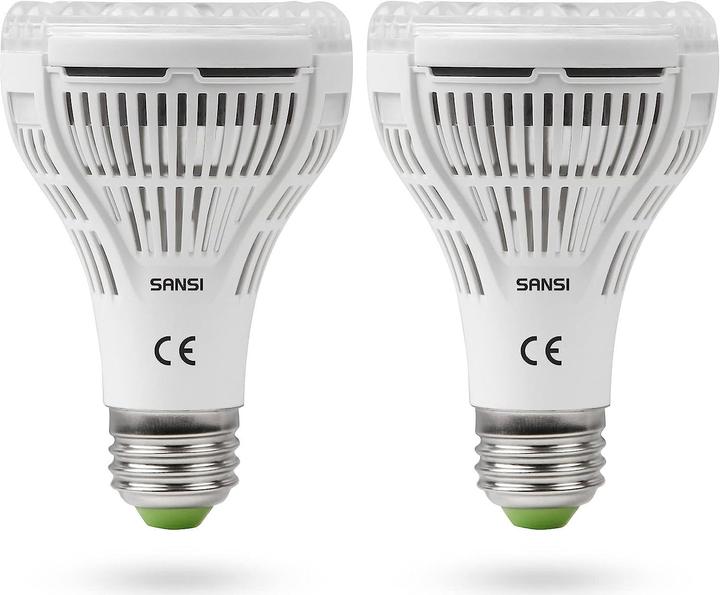 Actual product image Sansi Pack of 2 LED plant lamp (LED, 220 V)
