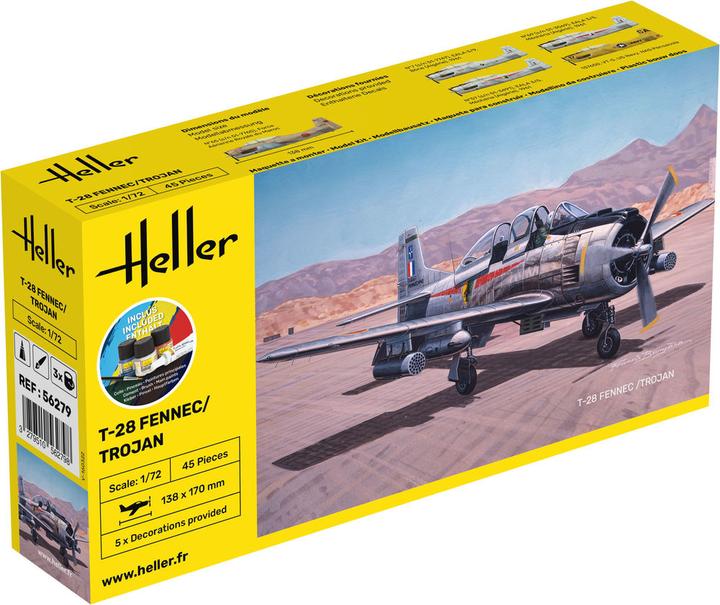 Image du produit Heller Kit De Démarrage T-28 Fennec /Trojan