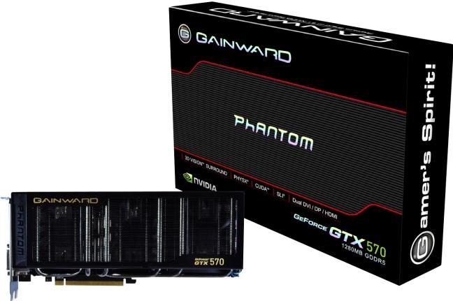 Produktbild Gainward GTX-570 Phantom (1.28 GB)