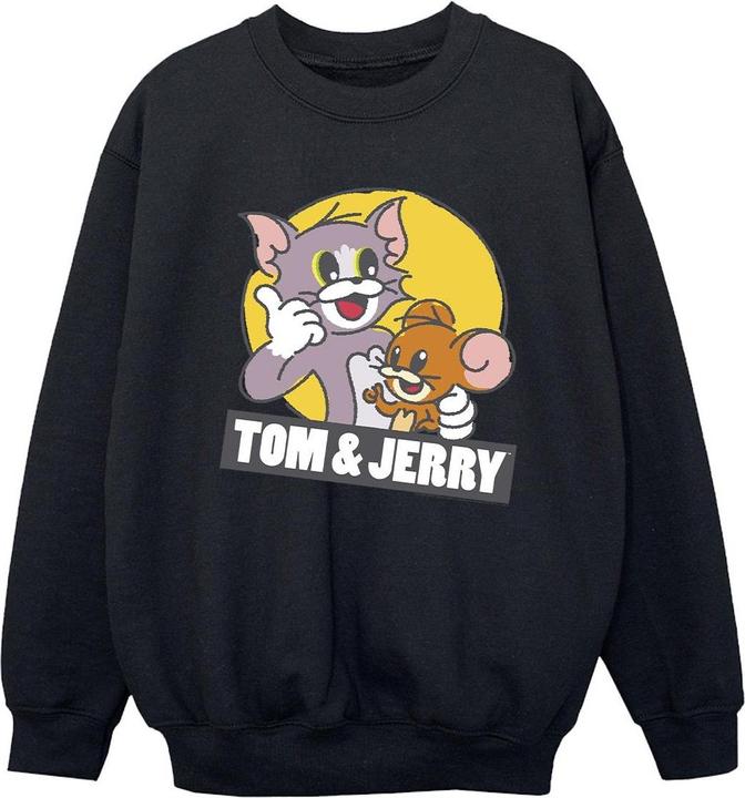 Tom & Jerry Sketch Logo Sweatshirt Jungen