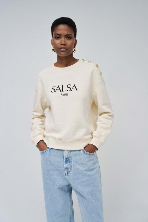 Actual product image Salsa Jeans Sweatshirt Branding Sweater (S)