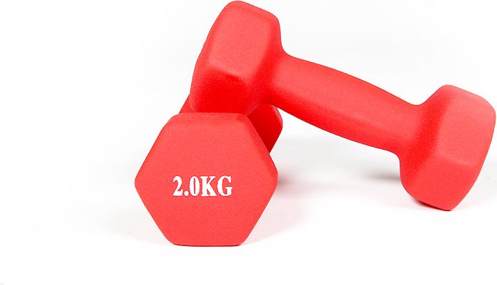 Produktbild Gladiatorfit Neopren-Hanteln (2 x 2 kg)