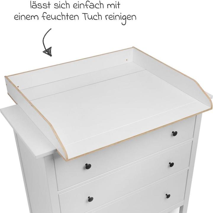 Produktbild jonka Wickelkommoden Wickelaufsatz für IKEA Hemnes Kommoden -