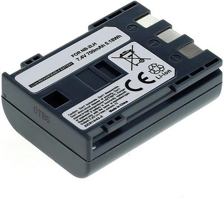 Produktbild AGI Akku kompatibel mit Canon PowerShot G9 - Akku - 700 mAh (Kamera Akku)