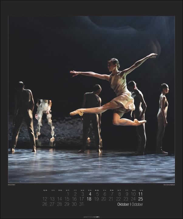 Actual product image Stuttgarter Ballett Kalender 2026 (46 x 55 cm, Hardcover, German, English)
