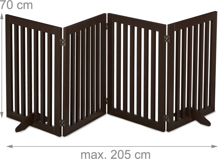 Produktbild Relaxdays Absperrgitter (30 cm)