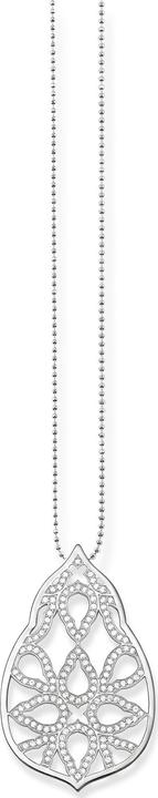 Thomas Sabo Kette Tropfen Orientalisch (Silber, 80 cm)