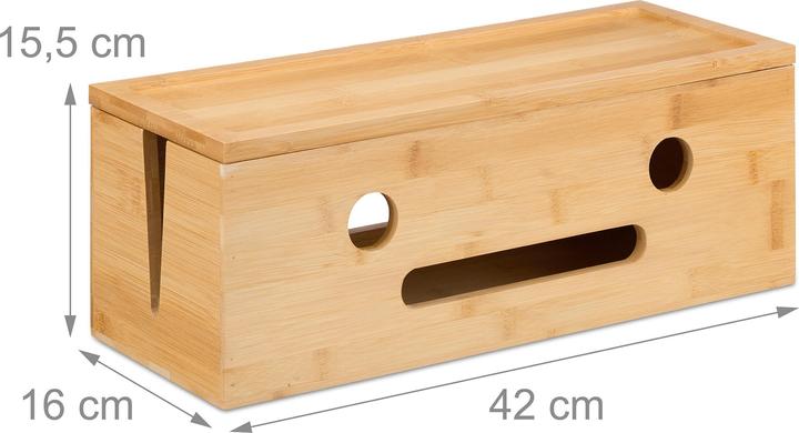 Produktbild Relaxdays Kabelbox