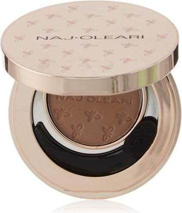 Actual product image Naj Oleari NAJ-OLEARI Color Fair Eye Shadow Wet & Dry Makeup Face 08 Mocaccine (08 Mocaccine)