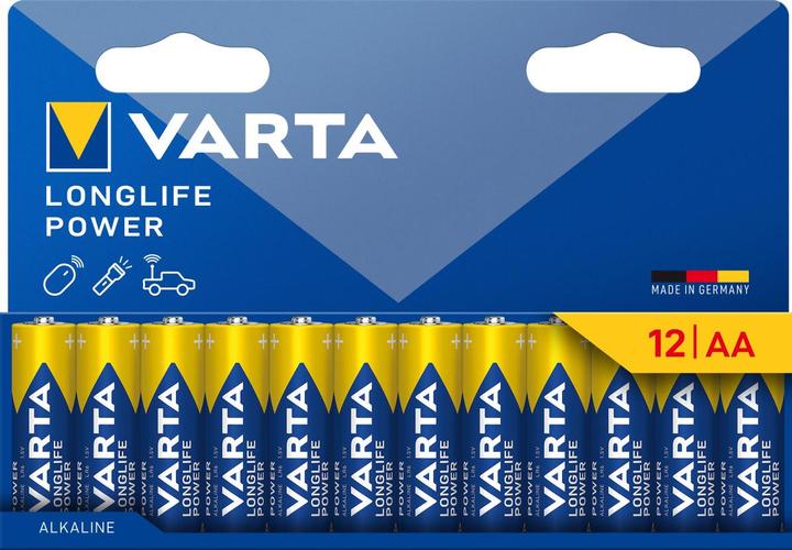 Varta Pile LONGLIFE Power AA NOUVELLE (12 pcs, AA, 2960 mAh)