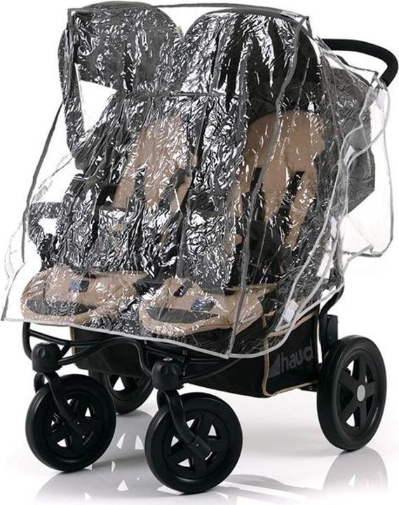 Actual product image Hauck weather protection Turbo Duo/Roadster Duo