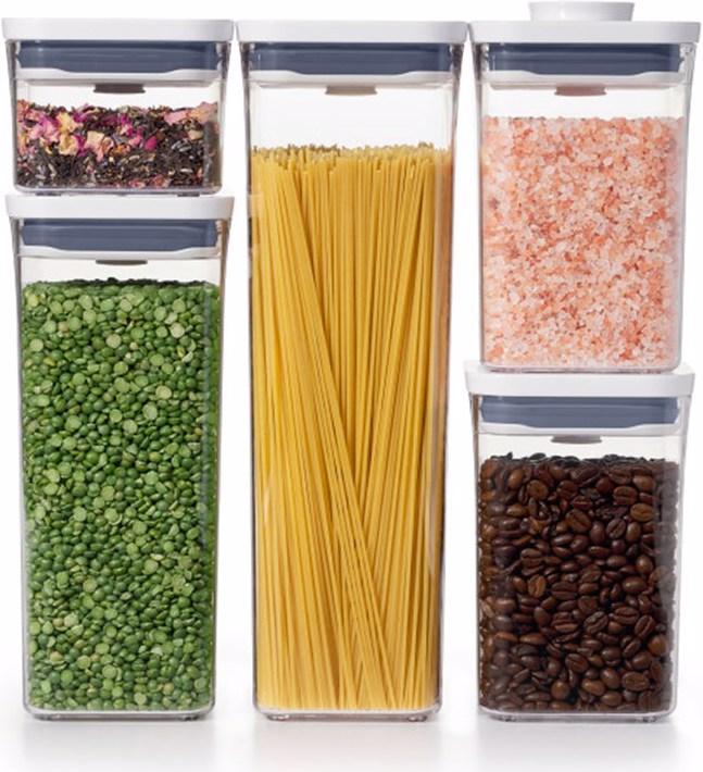 Actual product image OXO Promo GG Pop Container Set, 5pcs, 2.1L, 1.6L, 2x 1L, 0.4L (6.10 l)