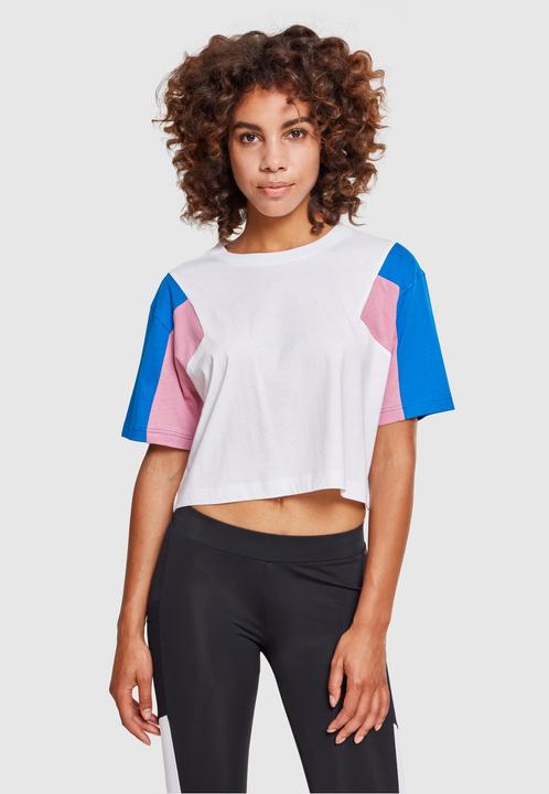 Produktbild Urban Classics Ladies 3-Tone Short Oversize Tee (XS)