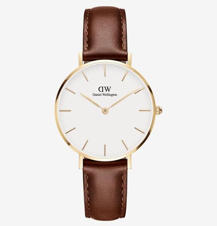 Immagine prodotto Daniel Wellington Classico Petite St. Mawes in oro bianco (Orologio da polso analogico, 32 mm)