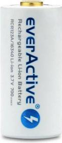 Immagine prodotto Everactive 16340 / RCR123A 3,7V 700 mAh - Batteria ricaricabile (1 pz., RCR123A, 650 mAh)
