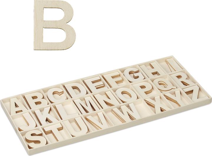Image du produit Relaxdays Lettres bois