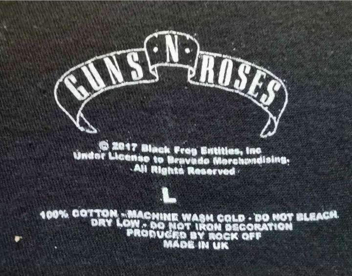 Produktbild Universal Textiles Not in this Lifetime Tour Xerox TShirt (L)