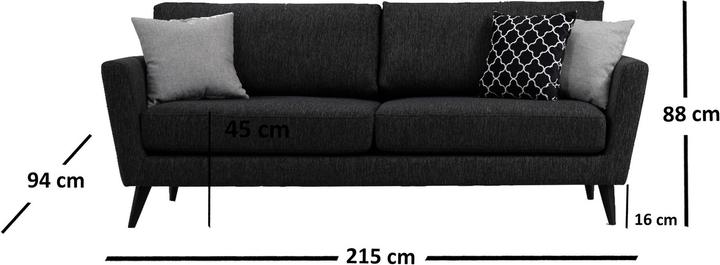 Produktbild Atelier del Sofa Olive (3-Sitzer)