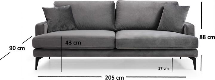 Produktbild Atelier del Sofa Fox (3-Sitzer)