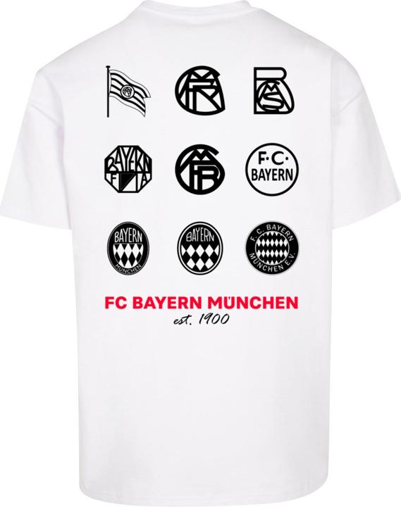Immagine prodotto FC Bayern München Maglietta oversize con logo History - 112257 (XL)