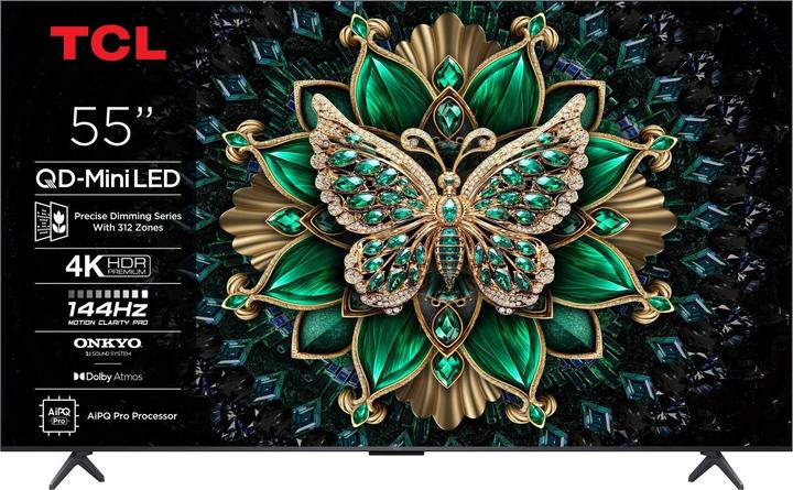 Actual product image TCL 98C6K (55", Mini-LED, 4K, 2025)