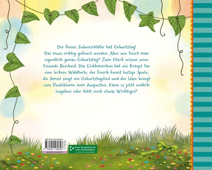 Produktbild Der kleine Siebenschläfer 8: Die Geschichte vom kleinen Siebenschläfer, der endlich Geburtstag (Deutsch)