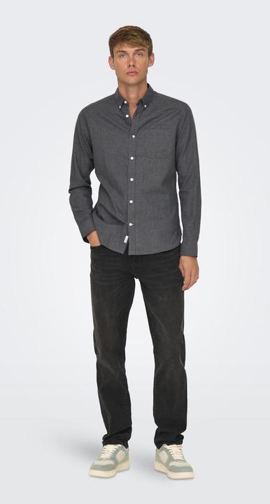Image du produit Only & Sons Coupe normale Col de chemise Chemise (XXL)