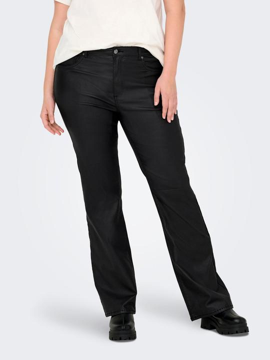 Actual product image Only Skinny Fit Mid Waist Leg with Flare Curve Trousers Trousers (W42/L32)