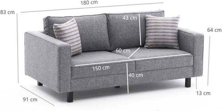 Produktbild Atelier del Sofa Jaden (2-Sitzer)