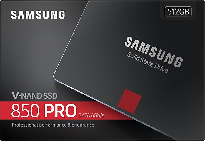 Produktbild Samsung 850 Pro (512 GB, 2.5")