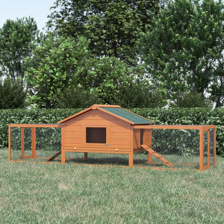 Produktbild PawHut Kaninchenstall