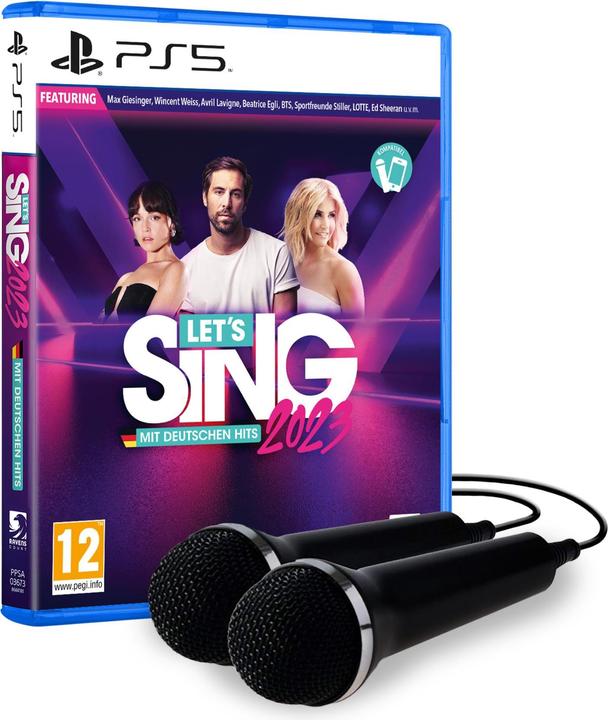 Image du produit Ravenscourt Let's Sing 2023 German Version (+ 2 Mics) (PS5, DE)
