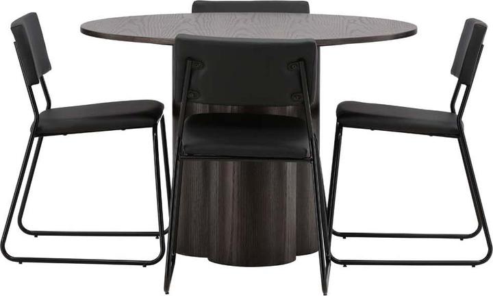 Produktbild Ebuy24 Essgruppe Olivia 5 ( 5-teilig) (110 x 75 x 110 cm)