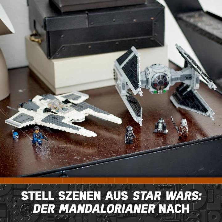 Image du produit LEGO Mandalorian Fang Fighter vs. Tie Interceptor (75348, LEGO Star Wars)