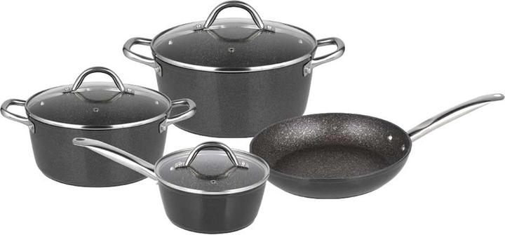 Actual product image Michelino Cooking pot set 7 pieces (Frying pan, Aluminium)