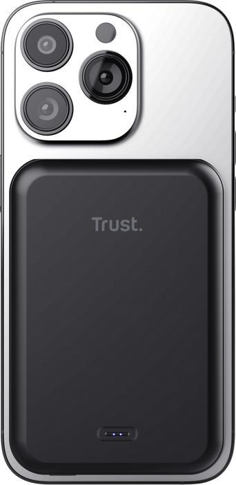Immagine prodotto Trust Magno Polimeri di Litio (LiPo) Ricarica senza fili Nero (5000 mAh, 15 W, 18.50 Wh)
