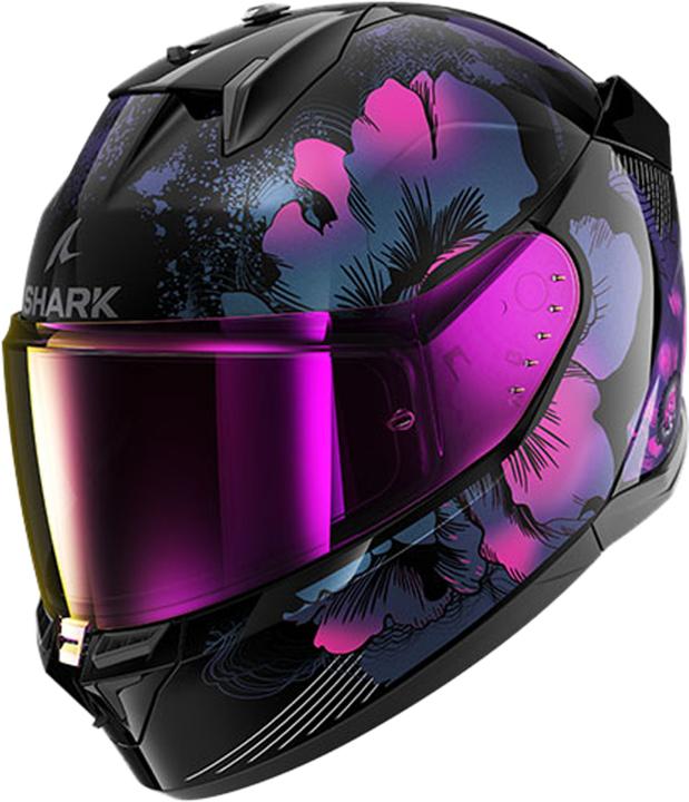 Image du produit Shark Casque Intégral D-Skwal 3 Mayfer / Noir / Violet / Brillant XS (S)