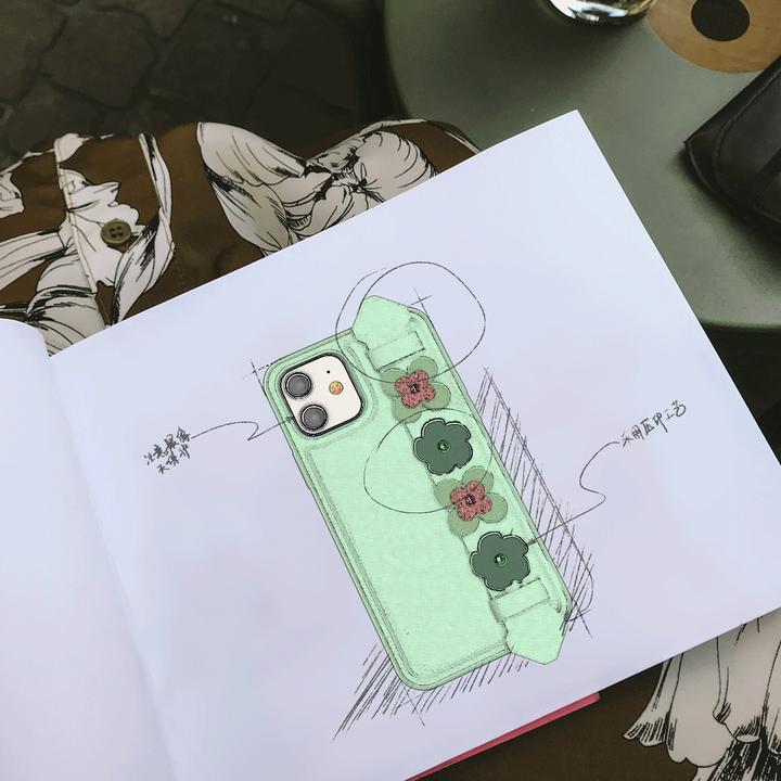 Immagine prodotto Kingxbar La custodia Sweet Series è decorata con cristalli Swarovski originali per l'iPhone 12 Pro (Apple iPhone 12)